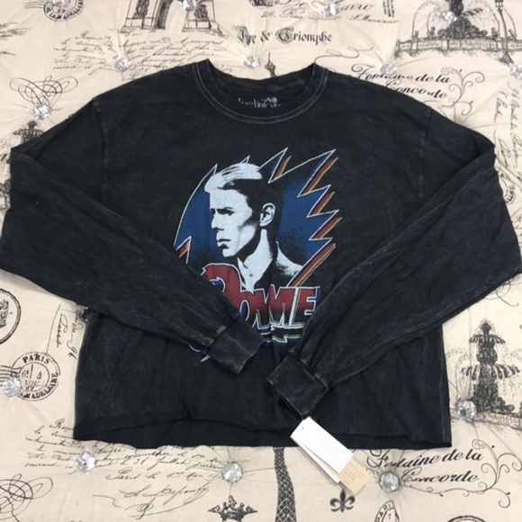 True Vintage Bowie Long-Sleeve T-Shirt - Picture 2 of 4